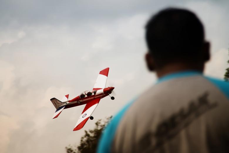 Free stock image of Model Plane in the Air created by Satrio aribowo