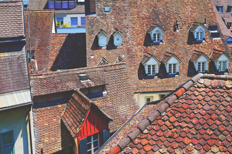 Free stock image of Roof Tops created by Pixabay