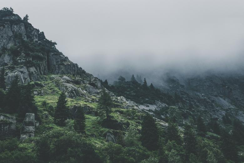 Free stock image of Alpine Mountain Range created by Pixabay