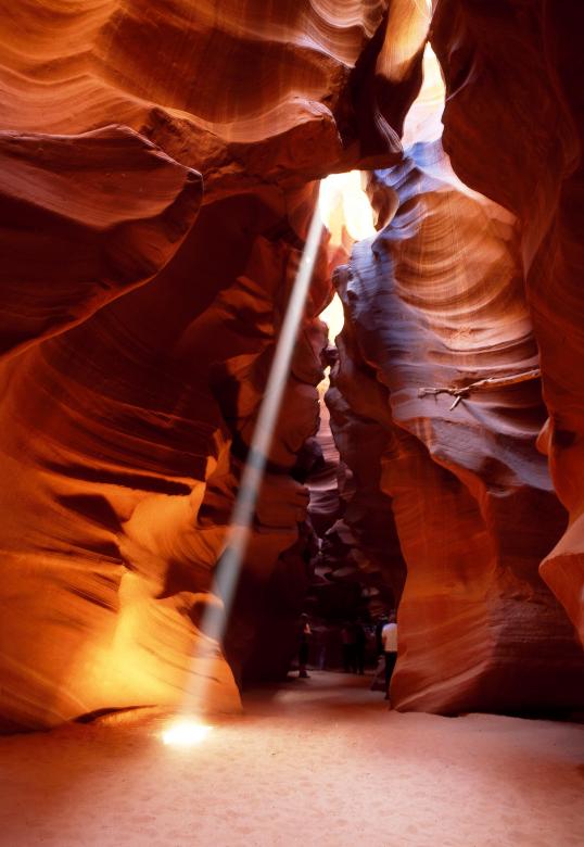 Free stock image of Slot Canyon created by Pixabay