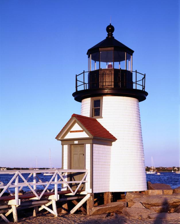 Free stock image of Lighthouse at the Shore created by Pixabay