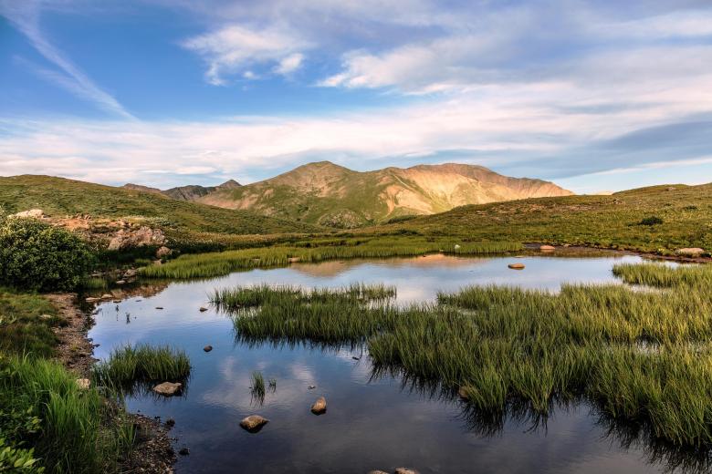 Free stock image of Mountain Range created by Pixabay