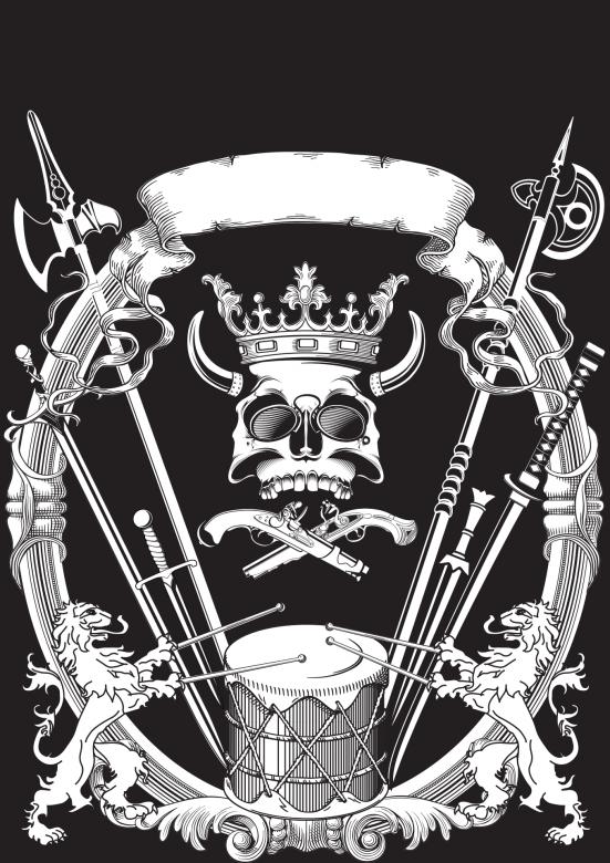 Free stock image of Skull Figure created by Pixabay