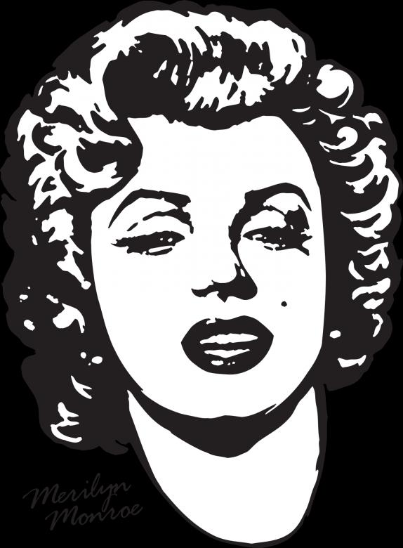 Free stock image of Merilyn Monroe created by Pixabay