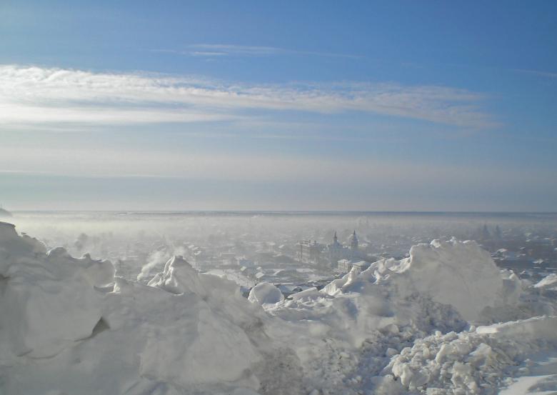 Free stock image of Frozen City created by Pixabay