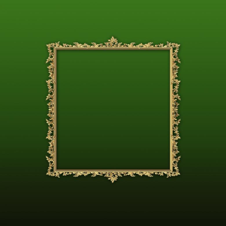 Free stock image of Ornamental Square Frame created by Pixabay