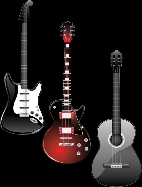 Free stock image of Graphical Guitars created by Pixabay