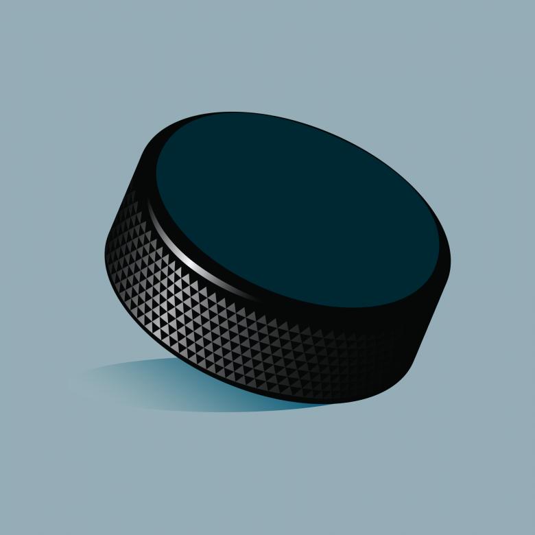 Free stock image of Hockey Puck created by Pixabay