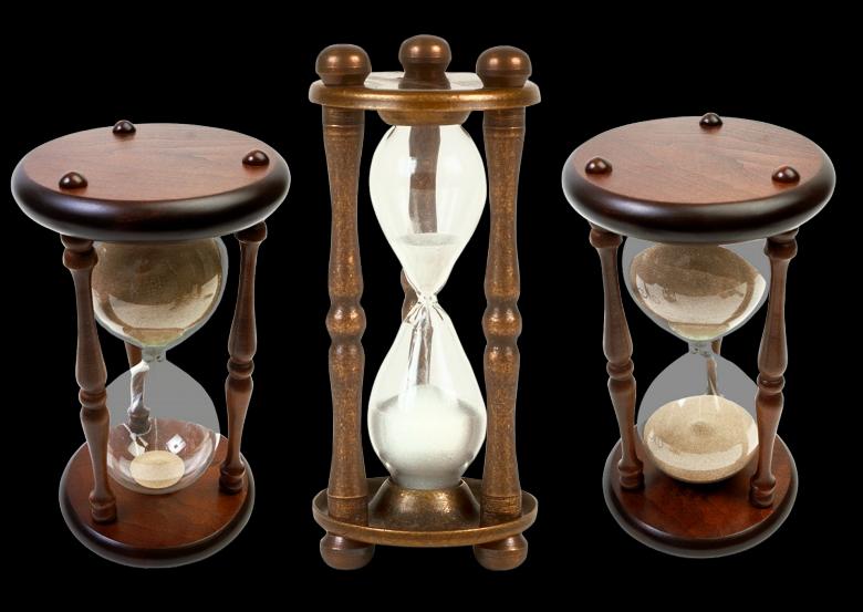 Free stock image of Hour Glasses created by Pixabay