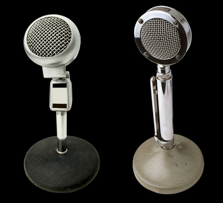 Free stock image of Metallic Microphones created by Pixabay