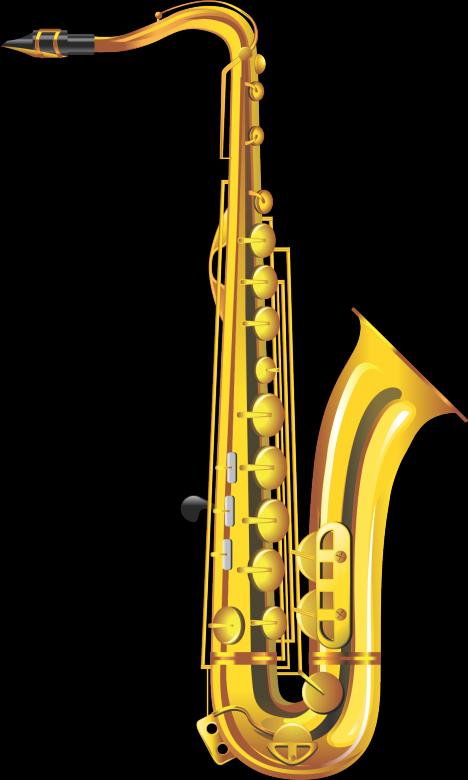 Free stock image of Graphical Saxophone created by Pixabay