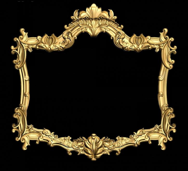 Free stock image of Golden Frame created by Pixabay