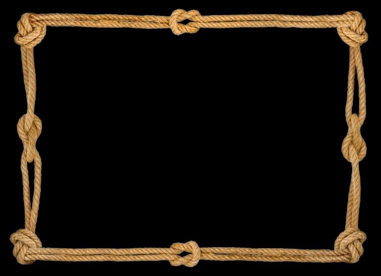 Free stock image of Rope Framing created by Pixabay