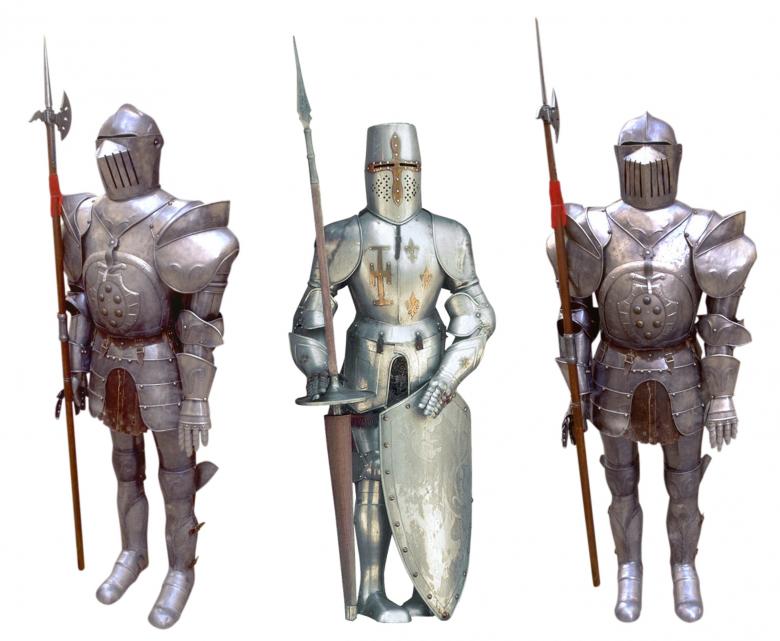 Free stock image of Three Knights created by Pixabay