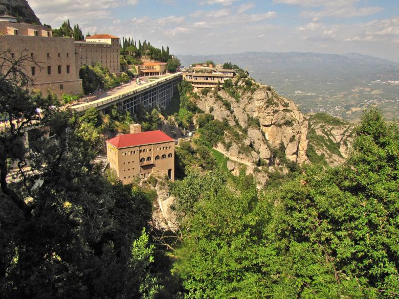Free stock image of Mountain Montserrat created by Pixabay