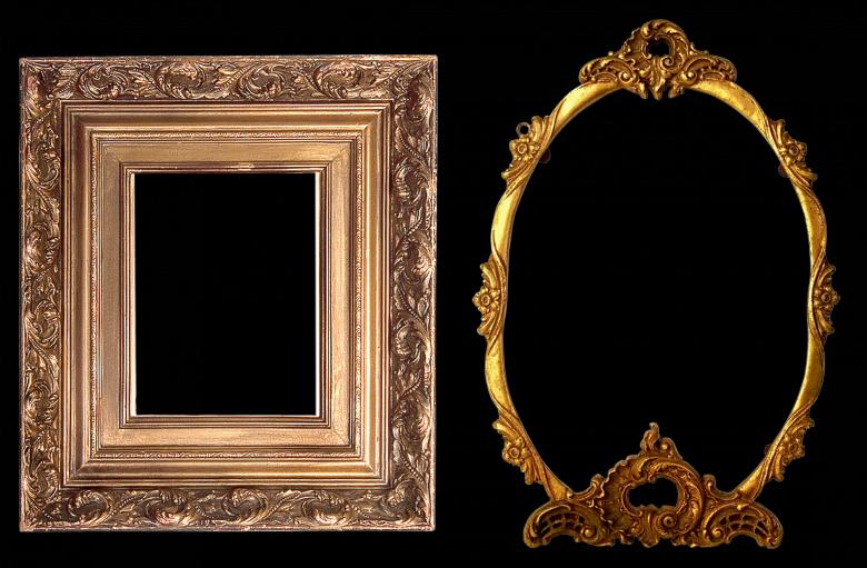 Free stock image of Golden Frame created by Pixabay