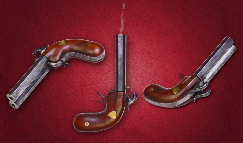 Free stock image of Vintage Guns created by Pixabay