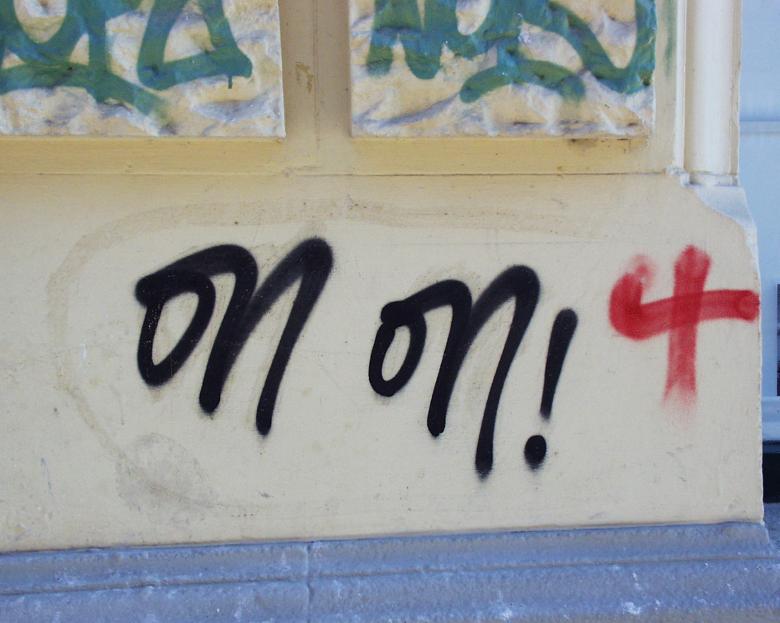 Free stock image of On On Graffiti created by Pixabay