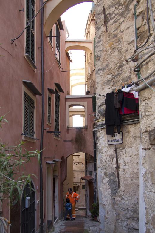 Free stock image of Old Sanremo Street created by Pixabay