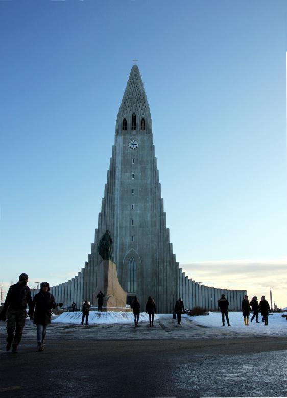 Free stock image of Reykjavik Cathedral created by paul clifton