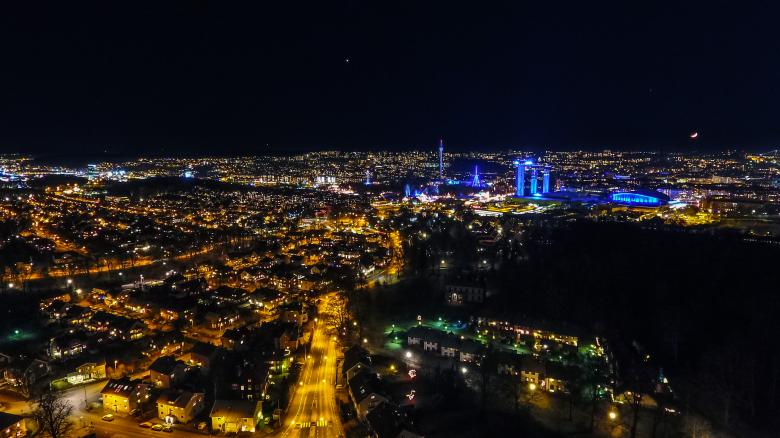 Free stock image of City at Night created by invisiblepower