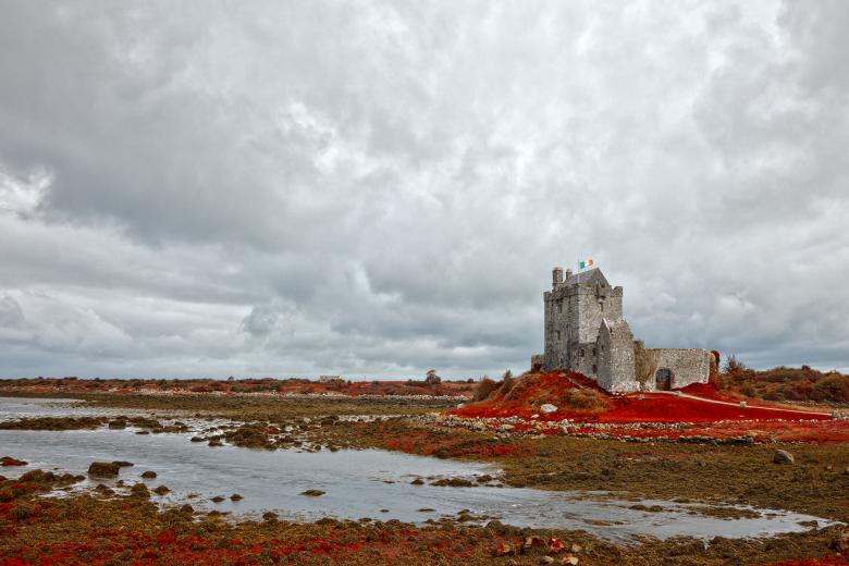 Free stock image of Dunguaire Castle - Blood Red HDR created by Nicolas Raymond
