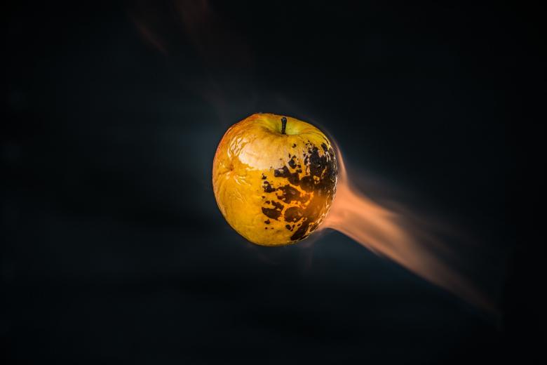Free stock image of Apple created by Pixabay