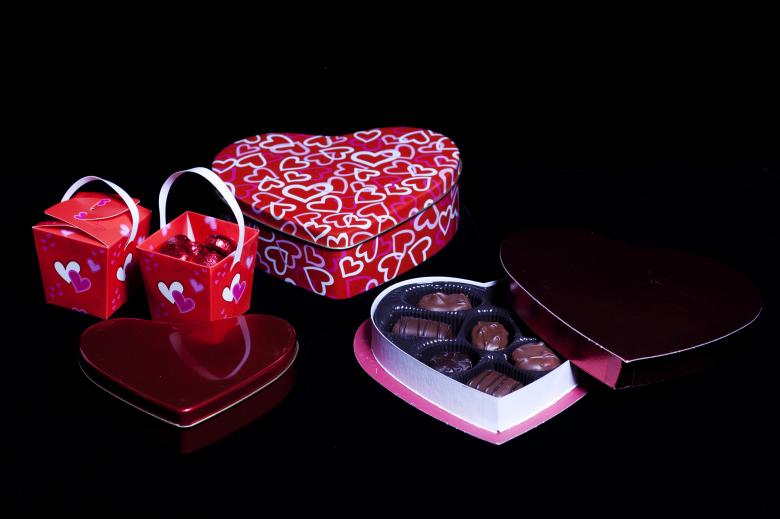 Free stock image of Valentines day gift and chocolates created by Geoffrey Whiteway
