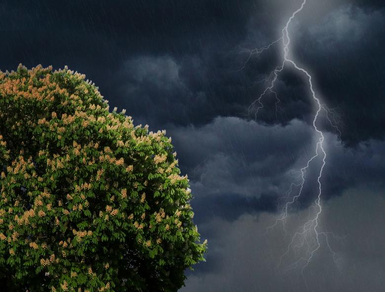 Free stock image of Stormy Night created by Pixabay