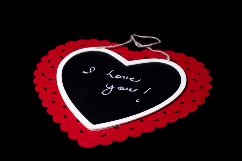 Free stock image of Romatic Text on Chalkboard created by Geoffrey Whiteway