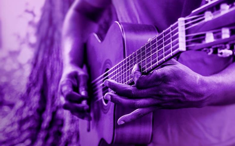 Free stock image of Man Playing Acoustic Guitar created by Jack Moreh