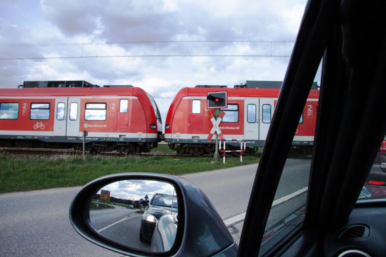 Free stock image of Train Crossing created by Pixabay