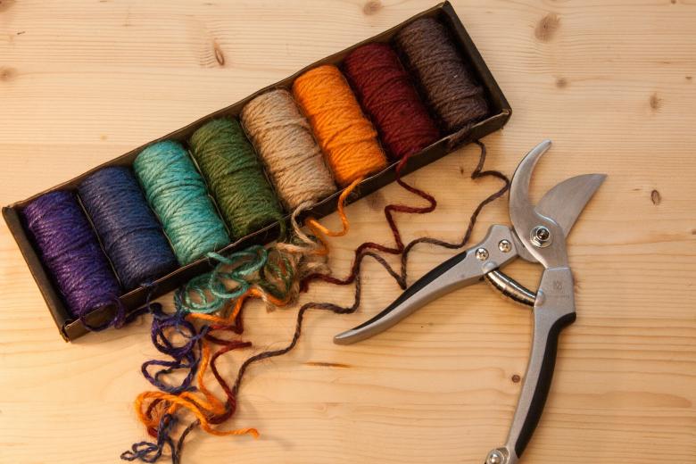 Free stock image of Colored Threads and Pliers created by Pixabay