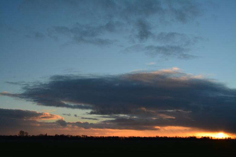Free stock image of Sunset created by W. Brandsma