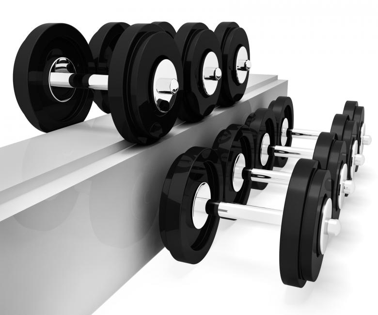 Free stock image of Exercise Gym Represents Workout Equipment And Exercises 3d Rendering created by Stuart Miles