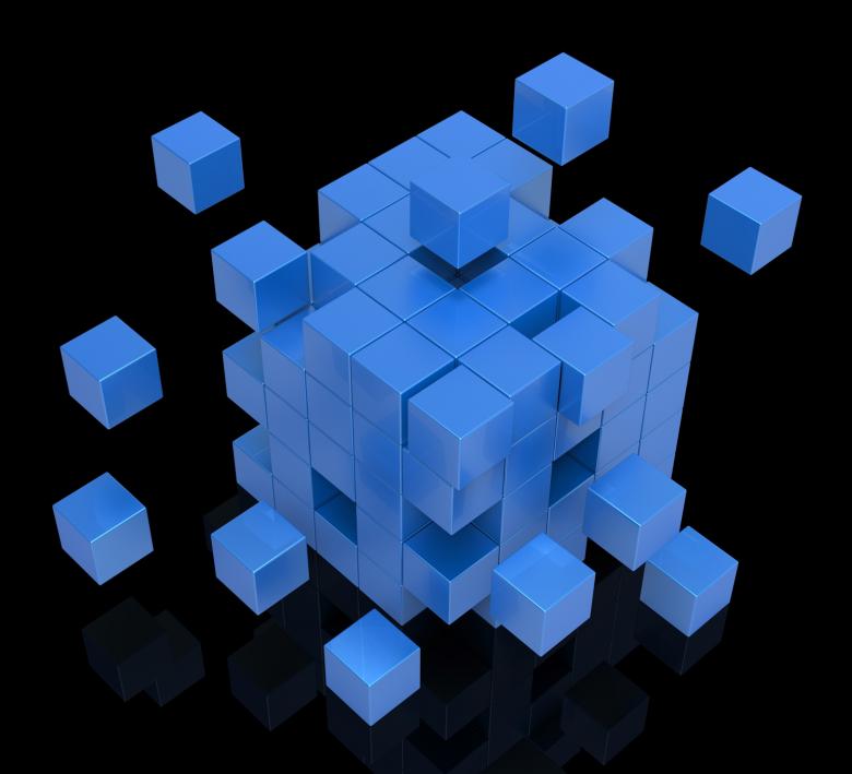 Free stock image of Exploding Blocks Shows Unorganized Puzzle created by Stuart Miles