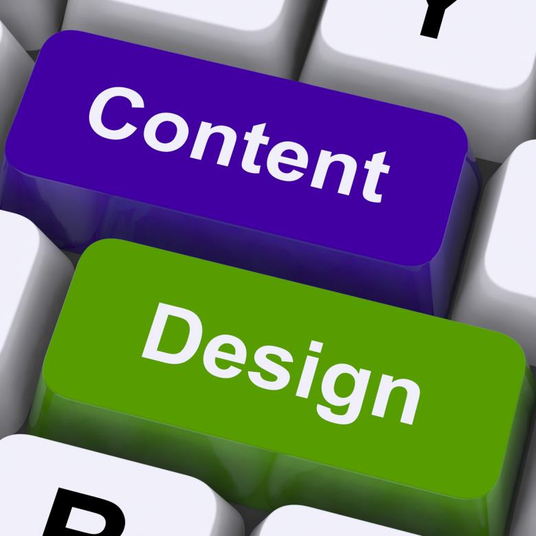 Free stock image of Content And Design Keys Show Creative Promotion created by Stuart Miles
