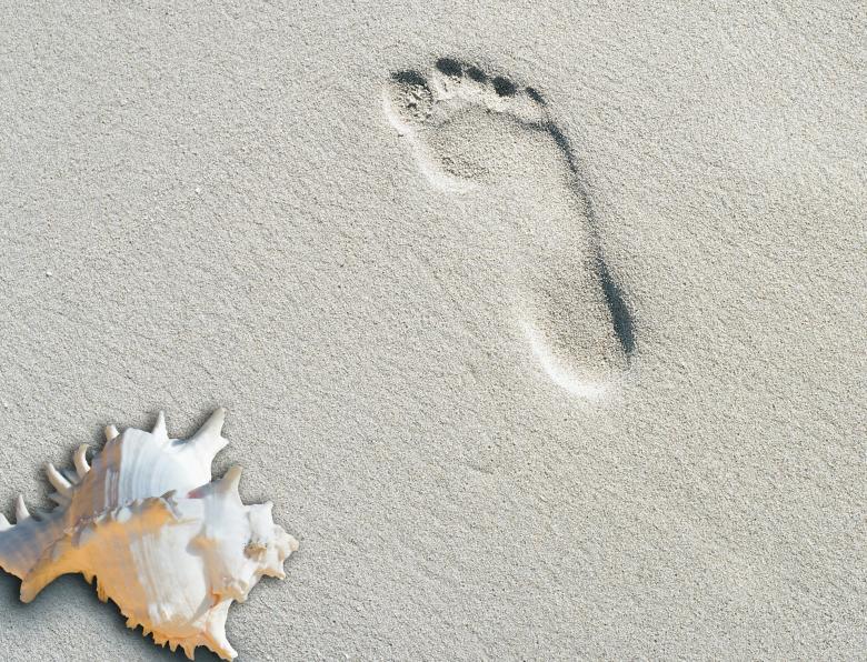 Free stock image of Foot Print created by Pixabay
