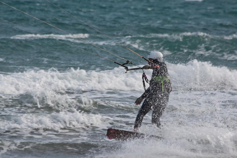 Free stock image of Kite Surfer created by Pixabay