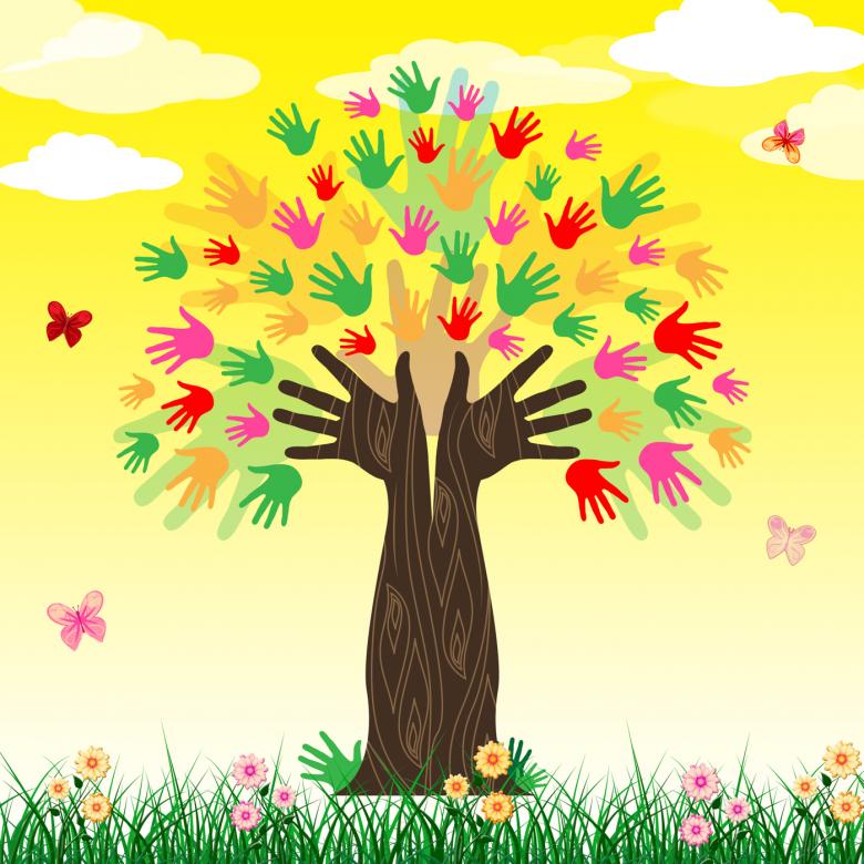 Free stock image of Growth Hands Means Artwork Colorful And Develop created by Stuart Miles