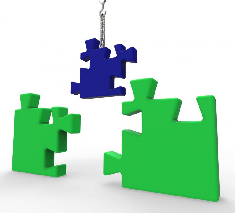 Free stock image of Unfinished Puzzle Shows Solving Problems created by Stuart Miles