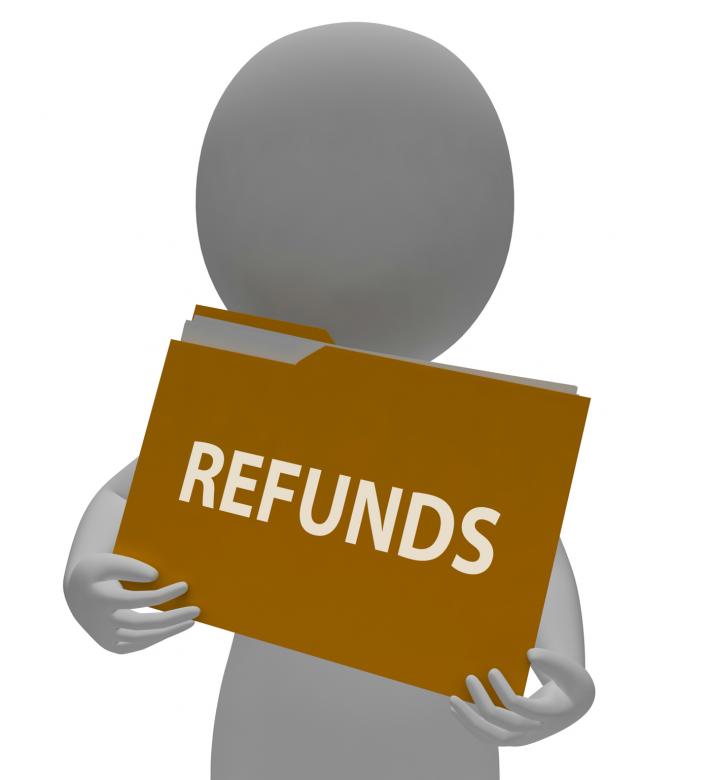 Free stock image of Refunds Folder Means Money Back And Administration 3d Rendering created by Stuart Miles
