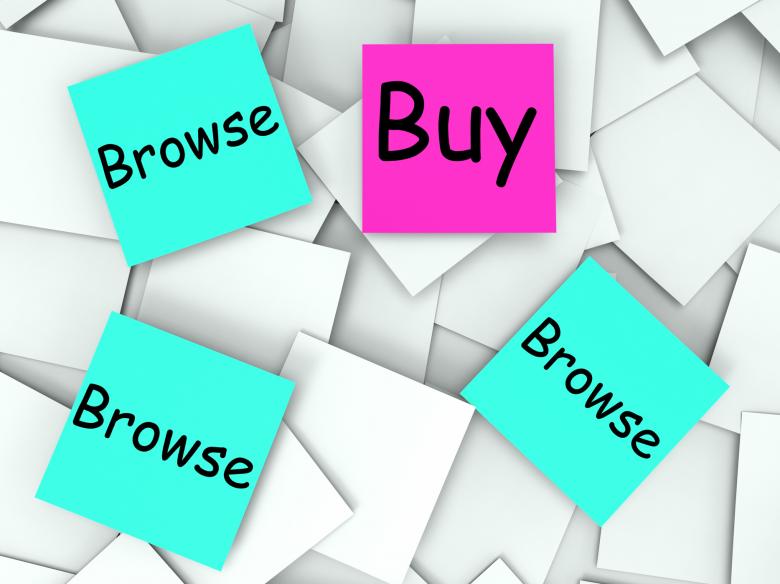 Free stock image of Browse Buy Post-It Notes Mean Shopping And Looking Around created by Stuart Miles