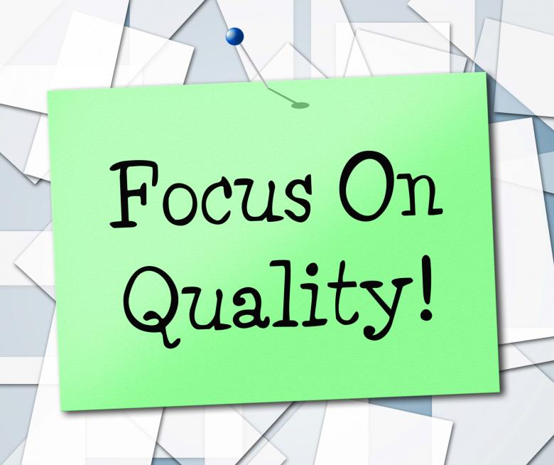 Free stock image of Focus On Quality Represents Certify Approve And Excellent created by Stuart Miles