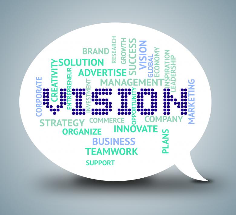 Free stock image of Vision Bubble Shows Plan Speak And Aspire created by Stuart Miles