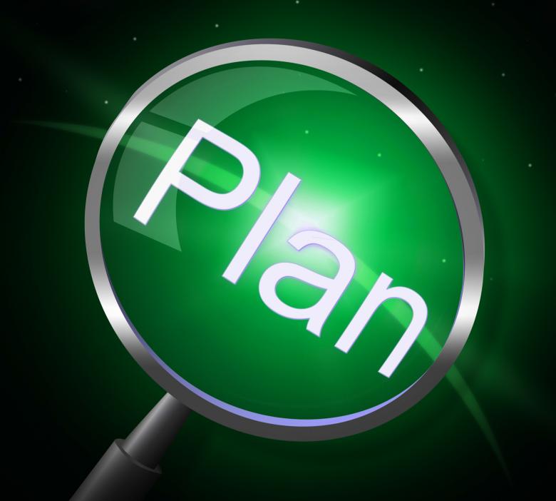 Free stock image of Plan Magnifier Means Proposal Magnification And Planning created by Stuart Miles