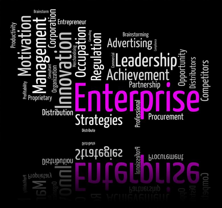 Free stock image of Enterprise Word Represents Wordclouds Organization And Words created by Stuart Miles
