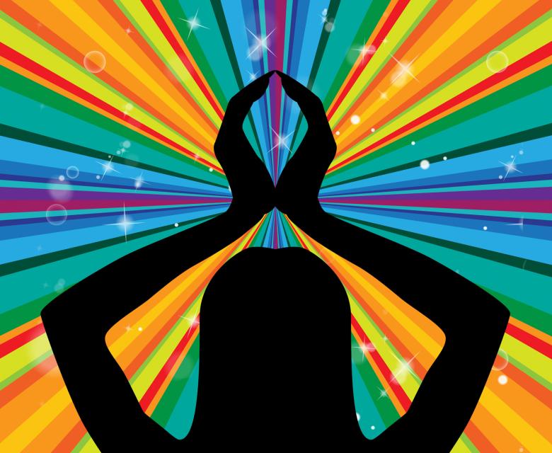 Free stock image of Yoga Pose Represents Silence Posture And Harmony created by Stuart Miles