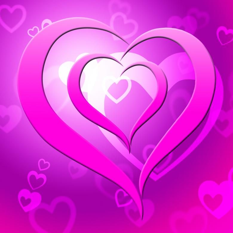 Free stock image of Background Heart Represents Valentine Day And Affection created by Stuart Miles