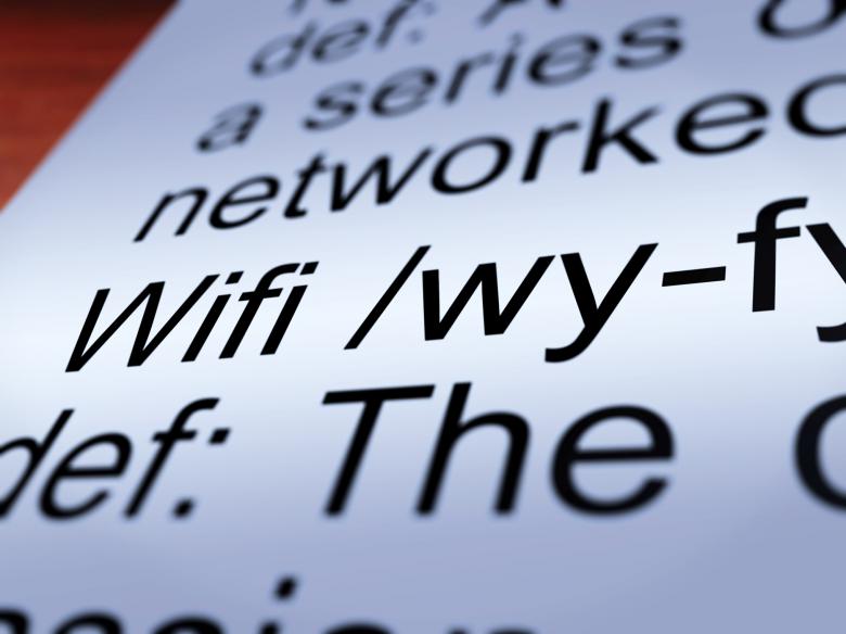 Free stock image of Wifi Definition Closeup Showing Internet Connection created by Stuart Miles